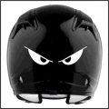Reflective Car Sticker Motorcycle Helmet Evil Eyes Shape Body Sticker Personalized Decoration Sticker | | - Ebikpro.com