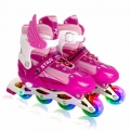 New Boy Girl Children Inline Skates Adjustable Size Flashing Roller Skating Boots for Kids|Skate Shoes| - Ebikpro.com