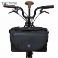 TWTOPSE Bicycle British Flag S Bag For Brompton Folding Bike Bicycle Bag Pannier Luggage Basket Rainproof Cover S Bag For 3SIXTY