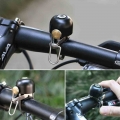 Bike Copper Bell Bicycle Handlebar Metal Ring Retro Cycling Bell Alarm Copper Ring Bike Bell Bicycle Handlebar Horn For Safety|B