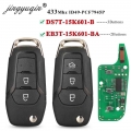 Jingyuqin Flip Remote Key Fob 3 Buttons 315/433mhz N5f-a08taa Id49 For Ford S-max Galaxy Mondeo Mk2 Mk7 Explorer Ranger - Car Ke