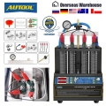 Autool Ct160 Fuel Injector Heating Cleaning & Tester Machine Car & Motorcycle 4-cylinders Ultrasonic Cleaner For Gdi 110