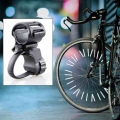1PC LED Torch Bracket Mount Holder Sports Accessories Bicycle Lights Mount Holder 360 Rotation Cycling Bike Flashlight Support|B