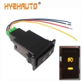 Hyzhauto 1pcs 4-wire On-off Button For Toyota Corolla Vios Highlander 2wd 4wd Prius Camry Fog Lamp Switch 5-pin 12v
