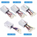 24V/36V/48V 250/350/500W DC Electric Bike Motor Brushed Controller Box for Electric Bicycle Scooter E bike Controller|Electric B