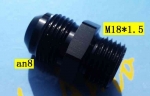 M18 P1.5 1.5 X 8an An8 8 Adapter Fitting Engine Hose Piston - ebikpro.com