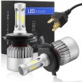 1 pair LED H1 H3 H7 H4 H13 H11 9004 880 9007 Auto S2 Car Headlight Bulbs 72W 8000LM 6500K for 9V to 36V 200M lighting range|Car