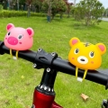 1 Pcs Cartoon Animal Bicycle Ring Kids Bike Small Hamster Duck Bells Head Light Bell Mountain Bike Handlebar Decor|Bicycle Bell|