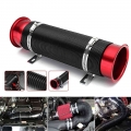 Car modification supplies telescopic tube ventilation tube intake air pipe 76MM expandable cold air intake kit|Air Intakes| -