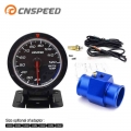 CNSPEED 60MM Car Water Temperature Gauge 20 120 Celsius With Water Temp Joint Pipe Sensor Adapter 1/8NPT|Water Temp Gauges| -