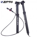 Ztto Wire Control Bicycle Dropper Seat Post Mtb Dh Adjustable Seat Tube Cycling Internal Routing Adjust Mountain Bike Seatpost -