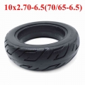 10x2.70-6.5 Tire 10 Inch Solid Tire 70/65-6.5 Thickening And Wear Resistance Tyre Electric Scooter Balance Car Parts - Motorcycl