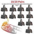 10/20 Pairs Bicycle Semi Metal Resin Ceramics Disc Brake Pads For B01s M375 M395 M416 M445 M446 M485 M486 M515 M525 - Bicycle Br