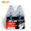 100w 12v Super White Bulbs H7 Racing Vision +30% More Brightness Auto Headlight Hi/lo Beam Halogen Lamp Rally Performance Pair -