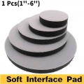 2''3''4''5''6'' Soft Interface Pad Hook and Loop Buffer Sponge Cushion Protection Polish