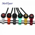MoFlyeer 7/8" 22mm Motorcycle Aluminium Alloy Switches Waterproof Headlight Switch and 3 Wires with Red Led Light 12v|Motor