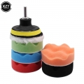Car Polishing Pad Kit Sponge Polishing Waxing Buffing Pad Kit Removes Scratches Auto Care Detialing Hand Tool 2 Types to Choose|