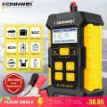 Konnwei Kw510 Full Automatic 12v Car Battery Tester Pulse Repair 5a Battery Chargers Wet Dry Agm Gel Lead Acid Car Repair Tool -