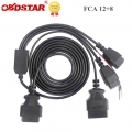 OBDSTAR FCA 12+8 Cable for OBDSTAR X300 DP/X300 DP Plus/X300 PRO4/ODOMASTER/X300 MINI All Pad Device|Electrical Testers & Te