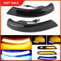 2pcs Flowing Turn Signal Light Led Side Wing Rearview Mirror Dynamic Indicator Blinker For Ford Focus 2 3 Mk2 Mk3 Mondeo Mk4 - S