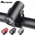Bicycle Lights Frame Handlebar USB Rechargeable 350 Lumen LED Light Waterproof Bike Flashlight Built-in Battery Cycling Light
