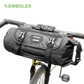 Bolsa de tubo frontal para bicicleta NEWBOLER, bolsa impermeable para manillar de bicicleta, paquete de cesta para bicicleta, ma