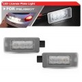 Canbus White Led Number License Plate Lights For Peugeot 207 CC 208 12 16 2008 308 MK2 For Citroen C5 III RD 2PCs|Signal Lamp|