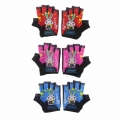Cycling Gloves Kids Child Rabbit Outdoor Sports Non Slip Breathable Half Finger for Children Boys Girls|Cycling Gloves| - Off