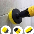 1Pcs Drill Brush All Purpose Cleaner Scrubbing Brush for Bathroom Surface Grout Tile Tub Shower Kitchen Auto Care Cleaning Tools