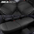 Car Seat Cover PU Leather Cushion Car Seat Protector Mat Four Seasons Universal Fits For Most Sedan SUV&Hatchback Ultra Luxu