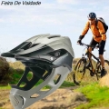 Bike Helmet Full Covered Adult Bicycle Cycling Helmet Outdoor Sports Motorcycle OFF ROAD Full Face MTB Mountain Road Helmet|Bicy