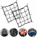 Universal Car Trunk Net Elastic Luggage Net Cargo Organizer Storage Nylon Mesh Universal Motorcycle Luggage Storage| | - Offic