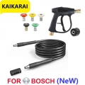 6~15m High Pressure Washer Hose high pressure water gun Washer nozzles For Bosch black decker Car Cleaning Quick connector|Water