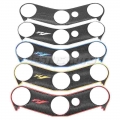 Motorcycle Decal Pad Triple Tree Top Clamp Upper Front End Waterproof Sticker For Yamaha YZF R1 YZFR1 2002 2003 2004 2005 2006|D