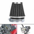 Universal 60mm Motorcycle Mushroom Head Air Filter Clamp Cleaner Air Intake Filter Height Flow Cone Motorcycle Accessories|Air F