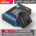 Xtool Advancer Ad10 Obd2 Diagnostic Scanner Code Reader For Ios&android Support Hud Head Up Display&driving Record Bette