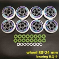 skate wheel roller wheel 82 A 8 pcs / lot|Flashing Roller| - Ebikpro.com