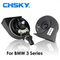 CHSKY Car Horn Snail type Horn For BMW 3 Series E46 E90 E91 E92 E93 F30 F31 F34 F35 12V Loudness 110 129db Auto Horn Klaxon|snai
