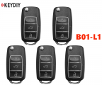 XNRKEY (5pcs/lot )B01 L1 KD remote 3 Button B series Remote Key for URG200/KD900/KD200 machine|controller control|control remote