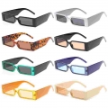 Small Frame Sun Glasses Rectangle Sunglasses Women Men Hip Hop Glasses Steampunk Shades UV400 Eyewear Wholesale|Motorcycle Glass