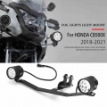 motorcycle headlight support Fog Lights Auxiliary Driving Lamp Spotlight Bracket Holder Light Fit for Honda CB500X CB 500 X|Head