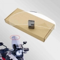 Airflow Adjustable Windscreen Wind Deflector Universal Motorcycle Windshield for Kawasaki BMW Ducati honda Benelli|Windscreens &