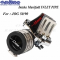 Performance carburetor Intake Manifold pipe interface Reed Valve for 2 stroke scooters moped PWK PE KOSO JOG 50 90 1E40QM|Carbur