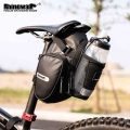 Rhinowalk 2021 New Bike Saddle Bag With Water Bottle Pocket Large Capacity Waterproof Bicycle Rear Seat Post Tail Bag Tools Bag|