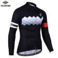SIILENYOND 2019 Pro Cycling Jersey Long Sleeve Mountain Bicycle Cycling Clothing Quick Dry Breathable MTB Bike Cycling Clothes|b