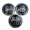 5/6 Speed For Vauxhall Opel Astra Iii H Corsa D 2005-2010 Mt Gear Shift Knob Emblem Badge Cap Cover Car Styling Accessories