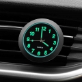 Car Gauge Clock With Clip Mini Auto Air Vent Quartz Clock Car Outlet Watch With Fluorescence Function Car Styling Accessories -
