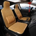 Universal Summer Car Seat Cool Cushion Pvc Beaded Massage Automobile Chair Cover With Soft Waist Mat Breathable Durable 1pcs - A