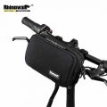 RHINOWALK Bicycle Bag Waterproof Handlebar Front Frame Tube Bag Multi Functional Bike Mobile Phone Case Black Gray Colors X2011|