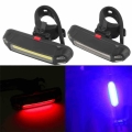 LED Bike Tail Lamp Multi Mode Bicycle Cycling Warning Light Waterproof USB Rechargeable Automatic Shut Down Front Rear Light|Bic